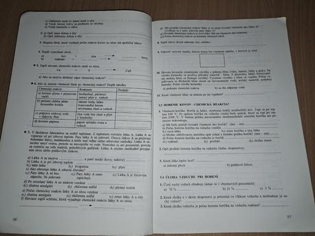 Pracovný zošit z chémie 1, 