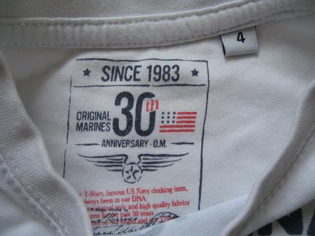 Tričko, veľkosť 104, original marines,104