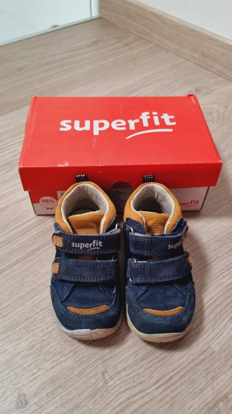 Prechodné topánky na suchý zips - vodeodolné, superfit,20