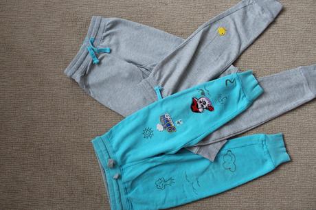 Tepláky 1 ks šedé, 98