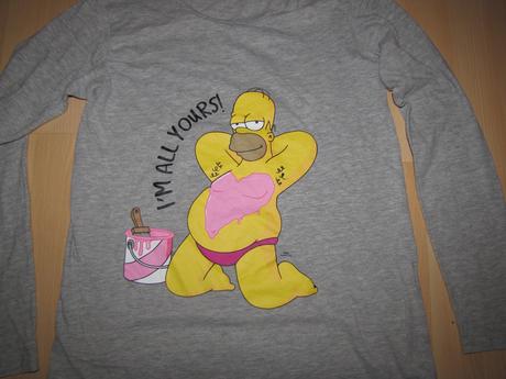Tričko simpsonovci, tezenis,m