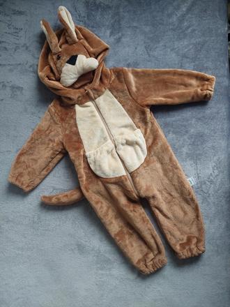 Pes karnevalový deluxe kostým veľ.80-86,