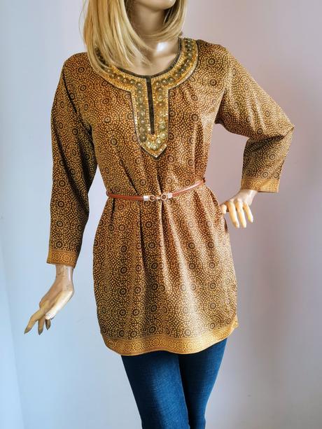 Tunika v orientálnom štýle, s