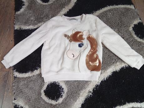 Huňatý pulóver, c&a,110