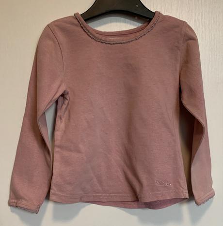 Next ružové tričko s dlhým rukávom, 92