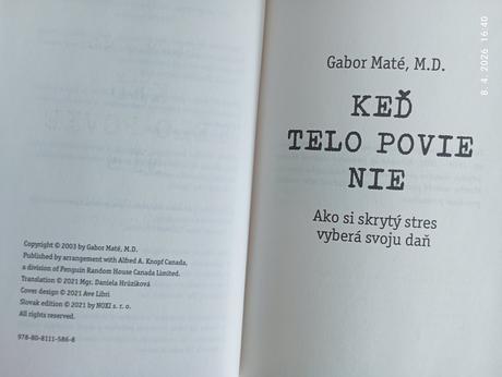 Keď telo povie nie (už s poštou), 