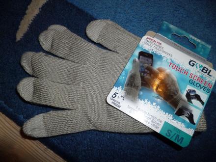Rukavice na telefón a tablet, 