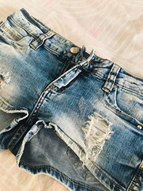 Kraťasy denim, xs