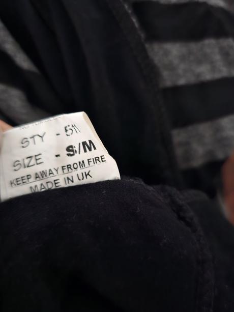 Pasikovany top, dres na leginy, s