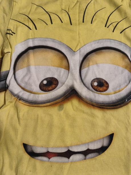 Tričko mimoň 122/128, h&m,128