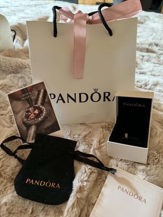 Pandora original privesok-koralka kruzok zirkony, pandora