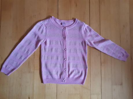 Ružový sveter s gombičkami, dopodopo,110