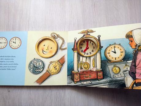 Leporelo s hodinami, 