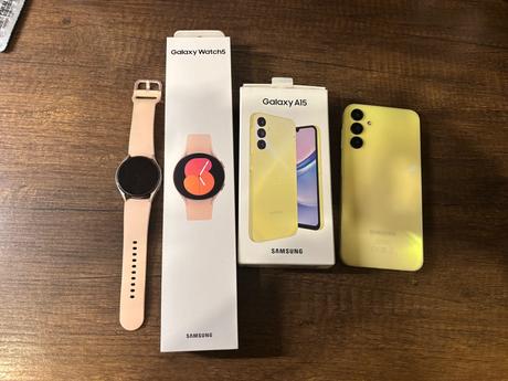 Galaxy watch 5 + mobil, samsung