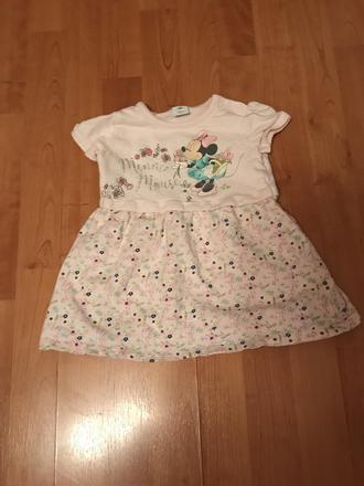 Detské šaty minnie, disney,86