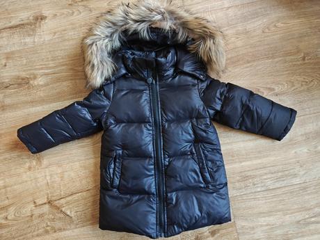 Páperová bunda so živou kožušinou, 104