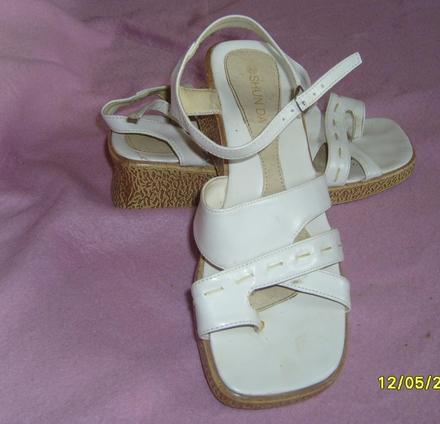 Biele sandále, 40