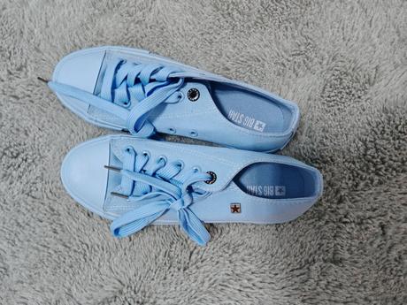 Úžasné bledomodre converse tenisky 37, converse,37