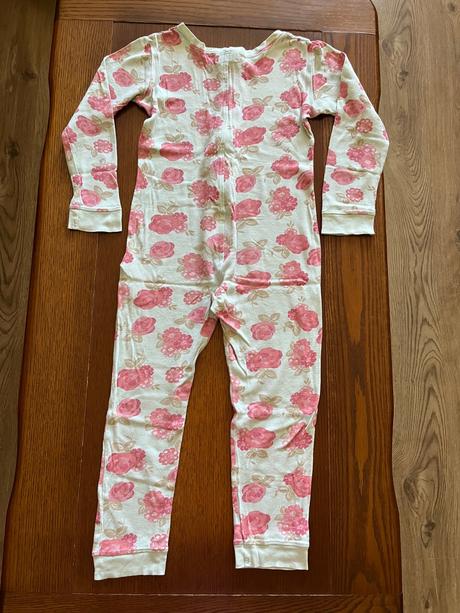 Pyžamkový overal s kvetmi 122/128, f&f,122