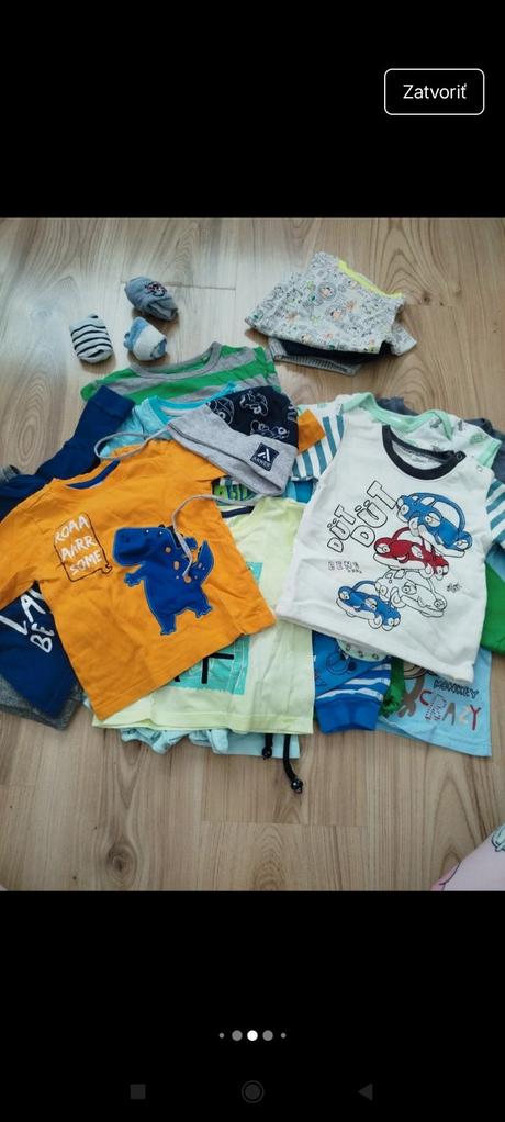 Vrece oblečenia, 68–80