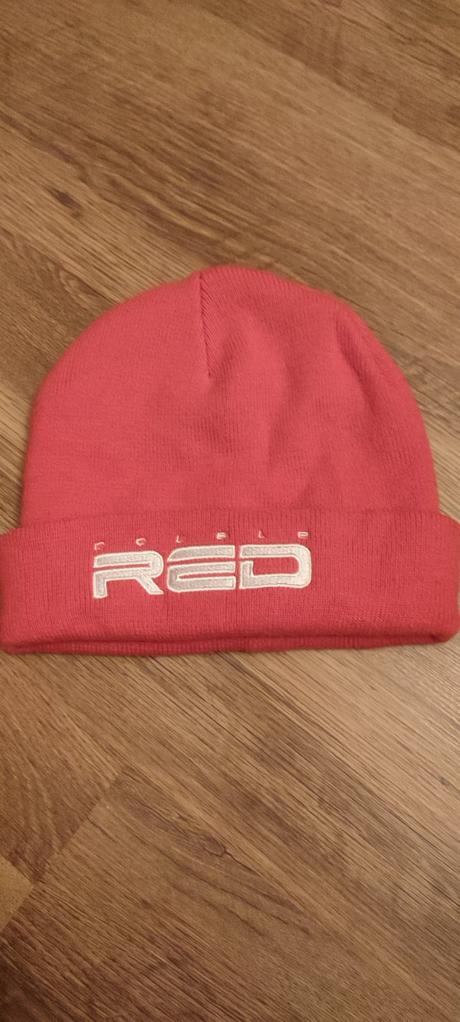 Oranžová čapica red, redstar