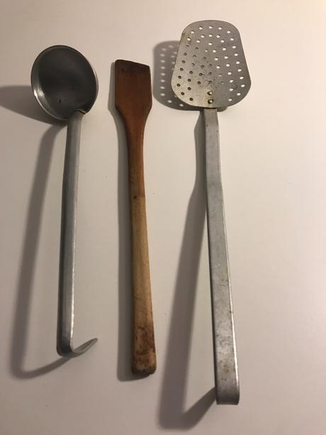 Retro vareška, naberačka do kuchyne,