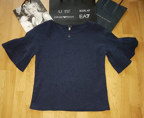 Top armani jeans, armani,m