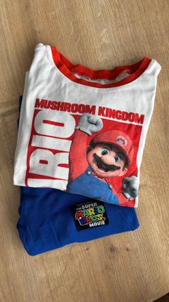 Pyzamko super mario 110/116, h&m,116