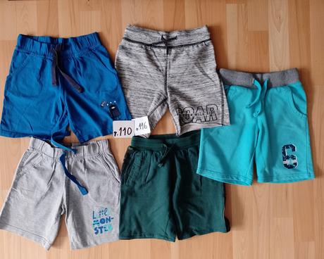 5x kraťasy v.110-116, 110