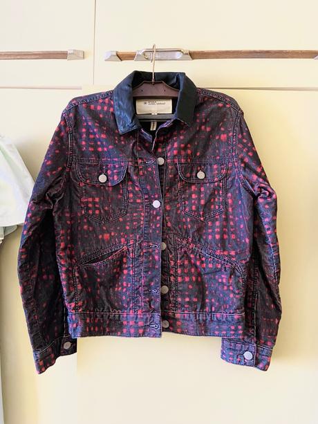 Isabel marant étoile menčestrová bunda, s