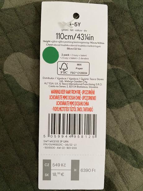 Mikina maskáčova, f&f,110