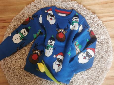 Chlapčenský vianočný sveter c&a, 116