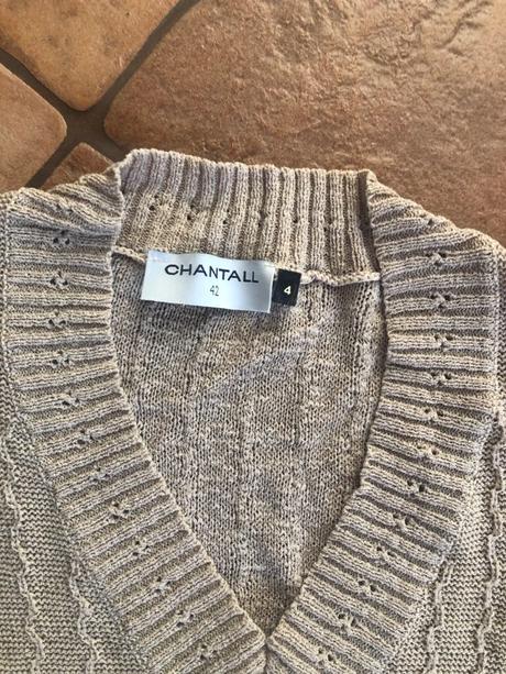 Kremove saty alebo tunika, chantall,38