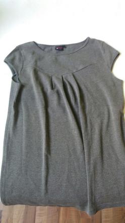 Tričko veľkosti l šedé, l