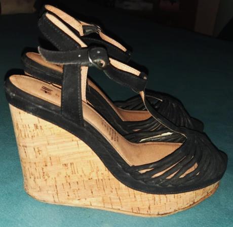 Predám sandálky hm na platforme veľ 37, h&m,37