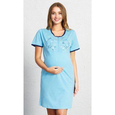 Materská košeľa na kojenie do pôrodnice, vienetta secret,36 - xxl