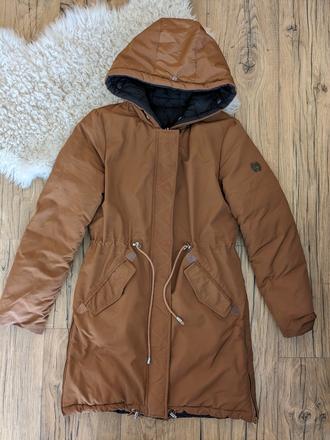 Zimná bunda + šál, s