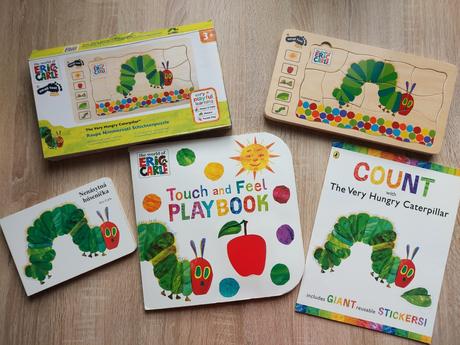 Nenasytná húsenička - kniha+aktivity, 