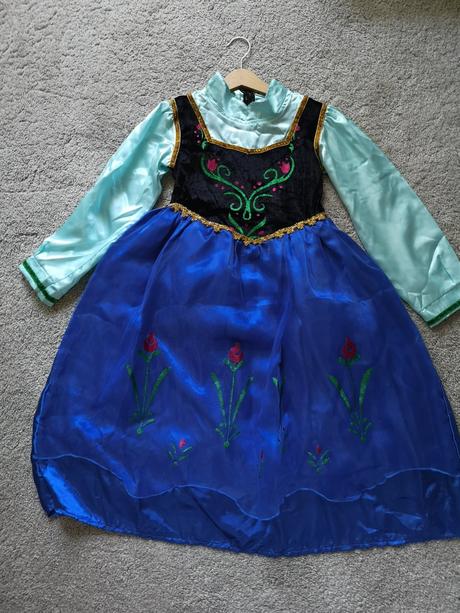 Kostým anna frozen, 