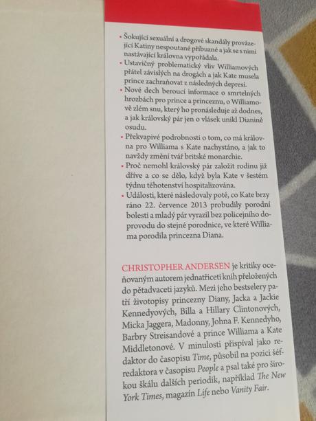 William,kate a malý george kniha, 