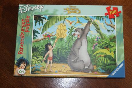 Puzzle kniha dzungli super 100, 