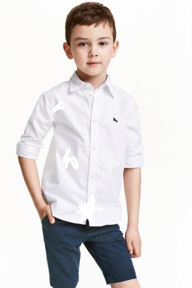 Vyskokvalitná bavlnená bielučka košeľa super stav, h&m,164