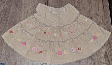 Bledohnedá sukňa, 110