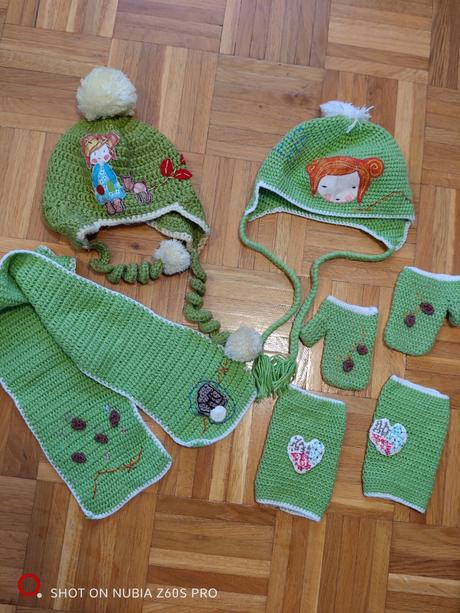 Hand made rozkošný, kvalitný komplet k next kol., 98