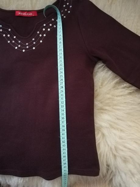 Dámsky pulóvrik hnedý, m