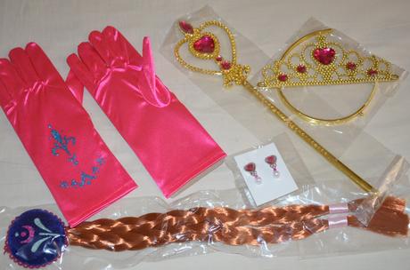 Doplnky anna frozen šípková ruženka sleep beauty,