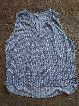 Tričko bez rukavov, h&m,54