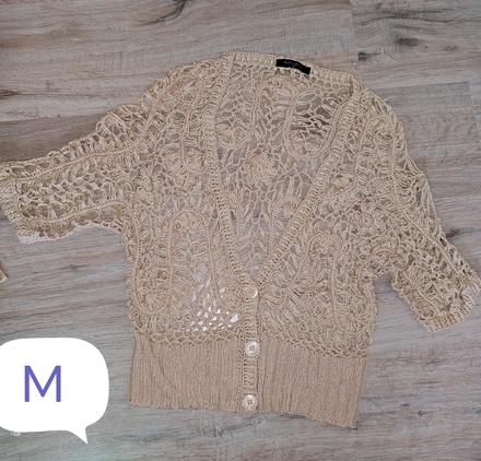 Háčkovany sveter, m