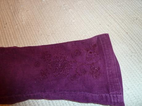 Vysivane fialove mencestraky, early days,80