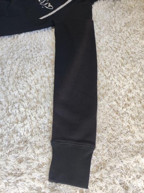 Guess čierna mikina s kapucňou s, s